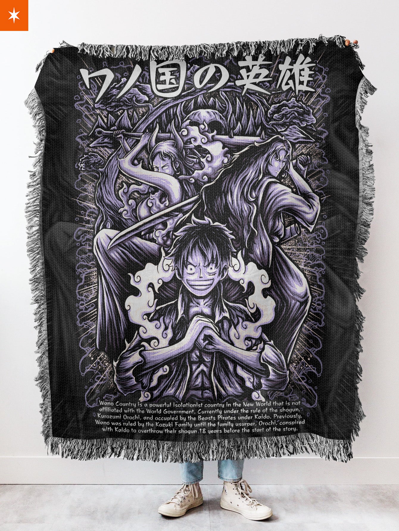 Wano Heroes Woven Tapestry