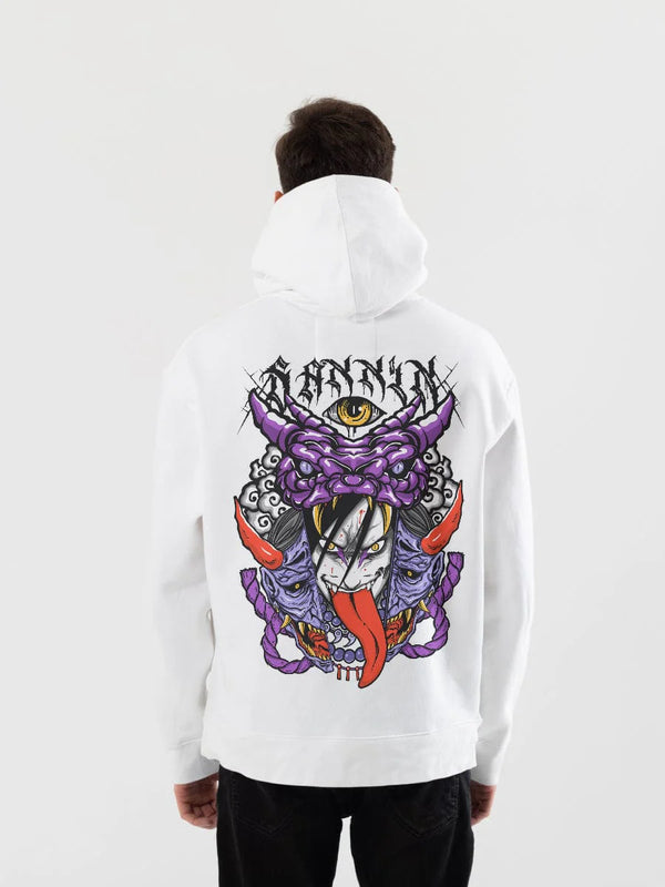 Orochimaro Style Cotton Hoodie