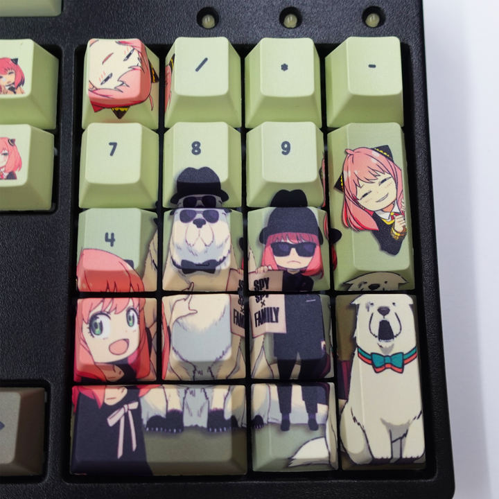 Spy x Family II Keycaps | Anya Keycaps - Goblintechkeys