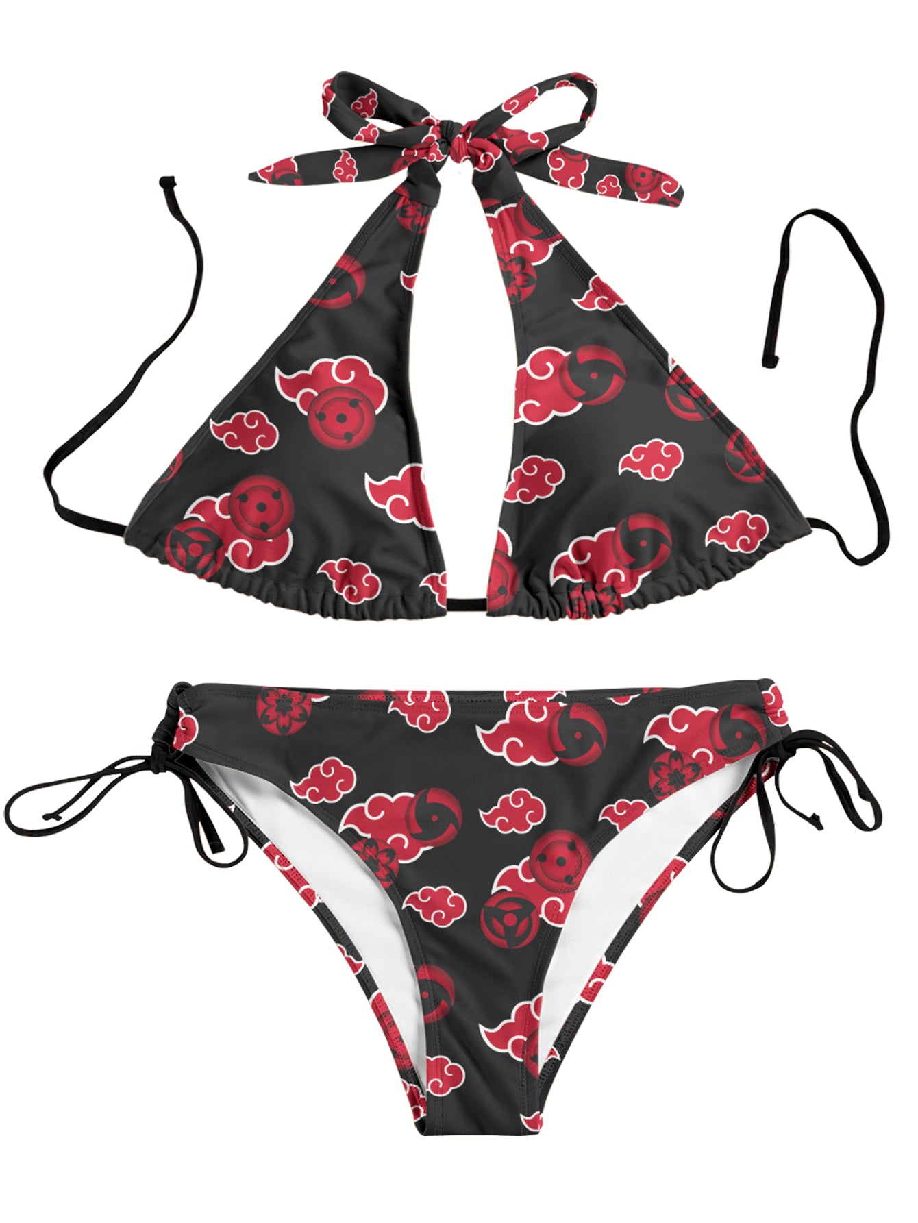 Fandomaniax Akatsuki Sharingan Bikini Swimsuit