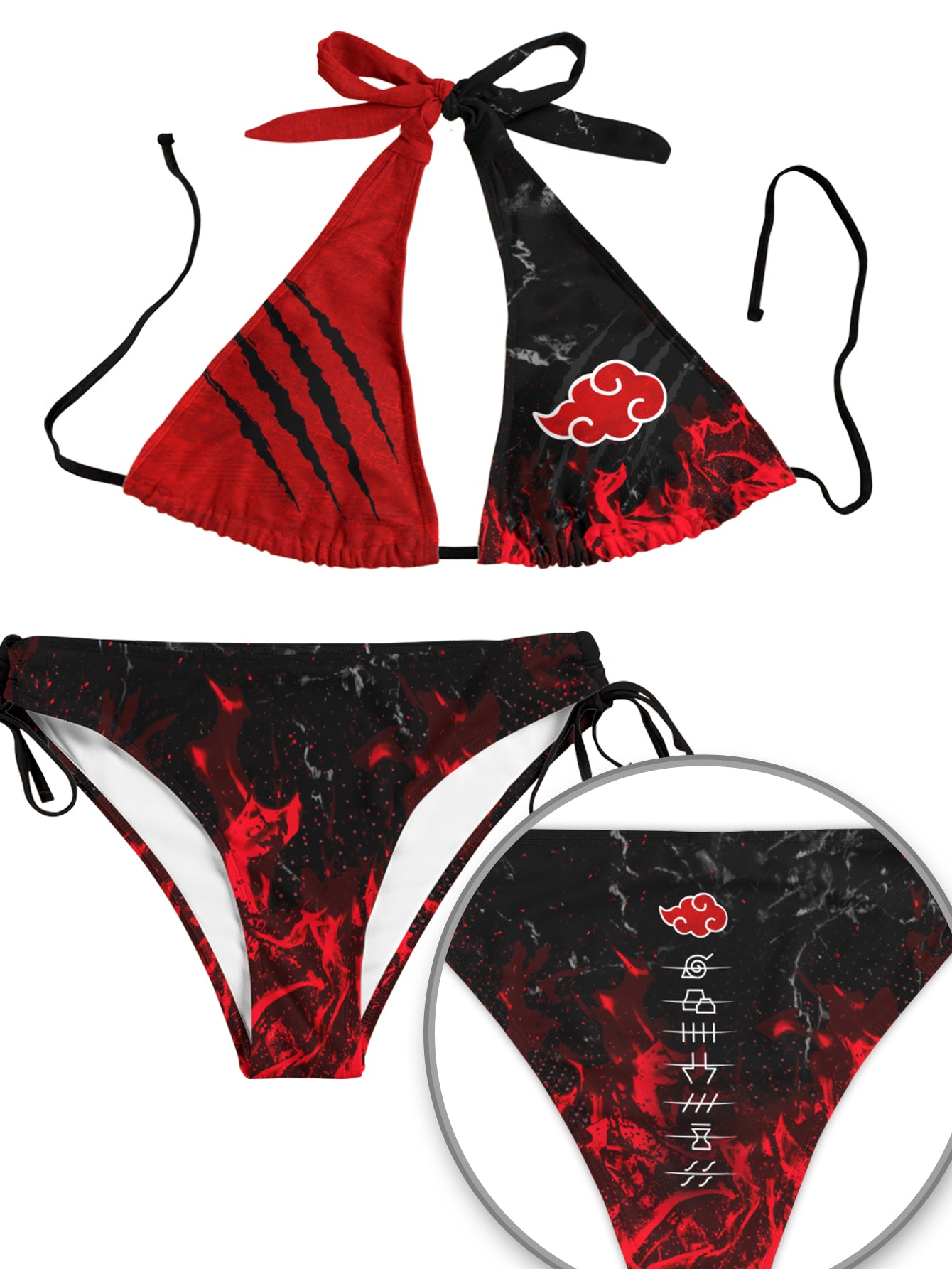 Fandomaniax - Red Cloud Pride Bikini Swimsuit