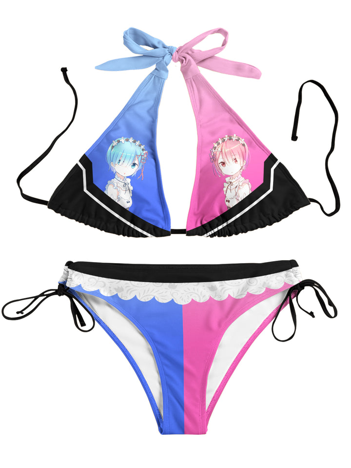 Fandomaniax - Ram x Rem Bikini Swimsuit