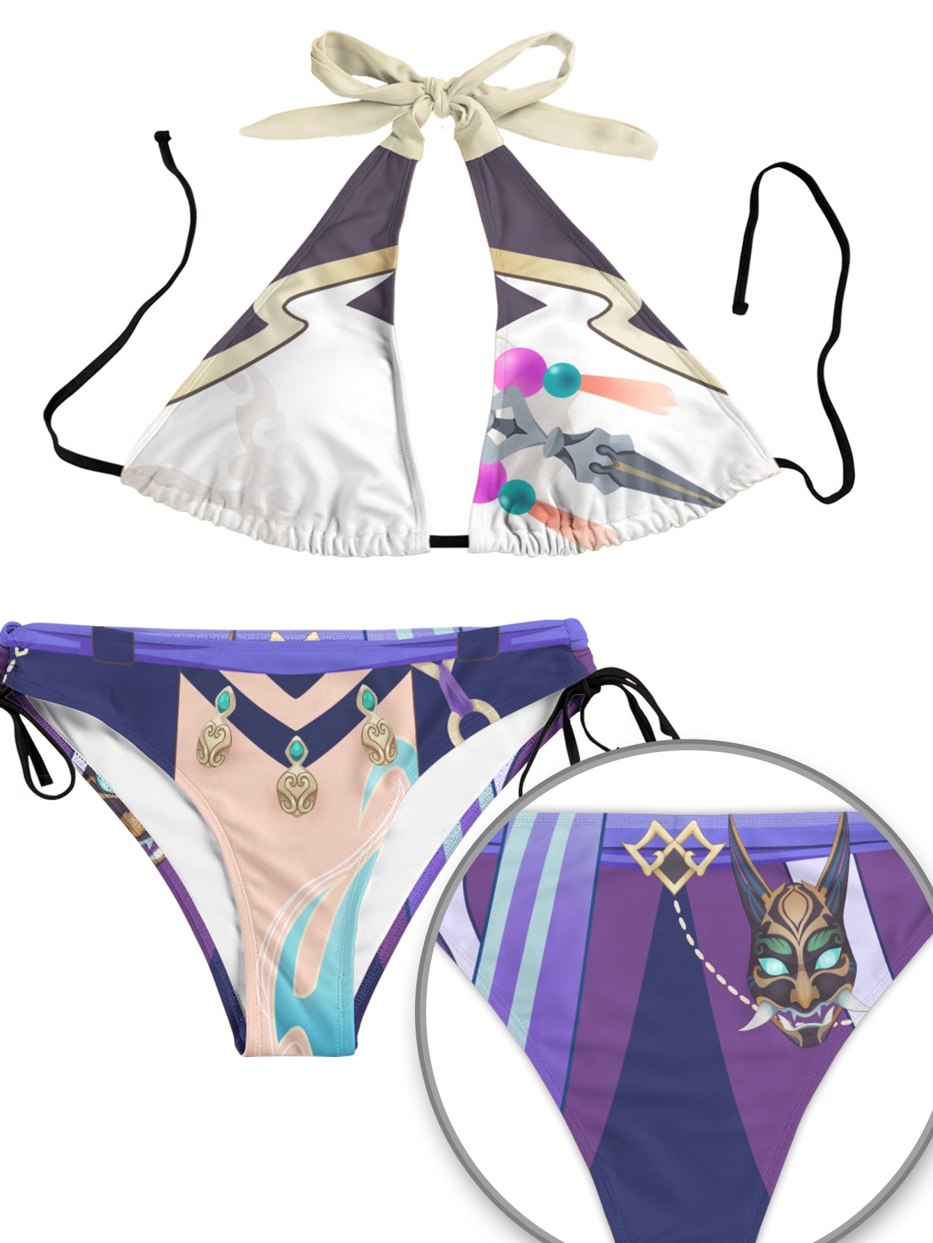 Fandomaniax - Xiao Summer Bikini Swimsuit