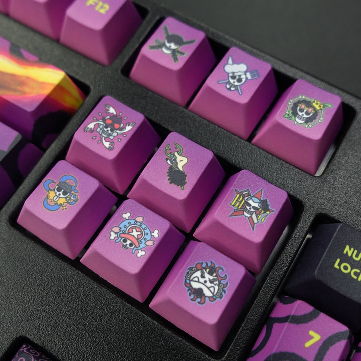 One Piece Luffy Keycaps - Goblintechkeys