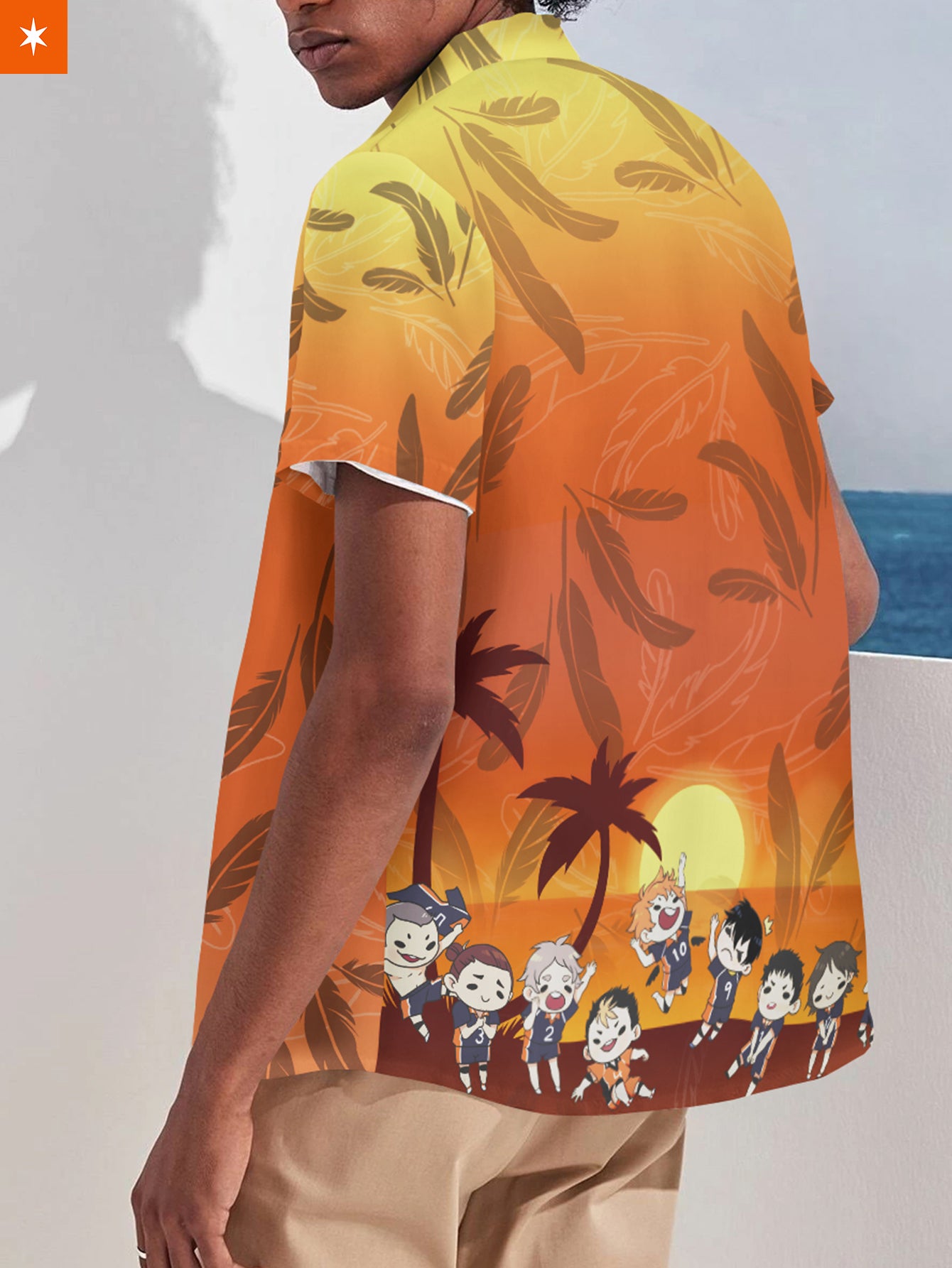 Fandomaniax - Aloha Karasuno Hawaiian Shirt