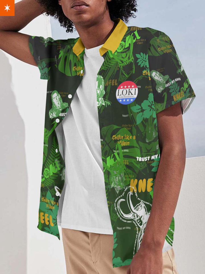 Fandomaniax - Aloha Loki Hawaiian Shirt