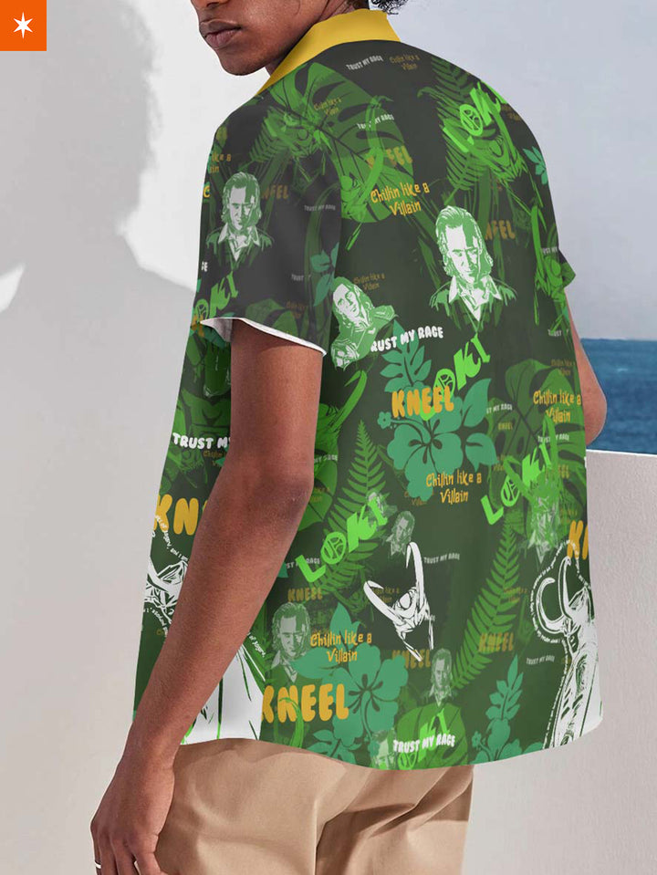 Fandomaniax - Aloha Loki Hawaiian Shirt