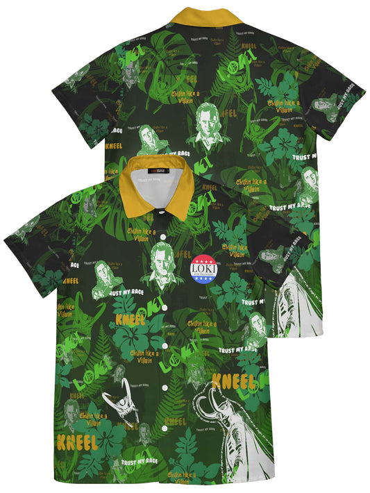 Fandomaniax - Aloha Loki Hawaiian Shirt