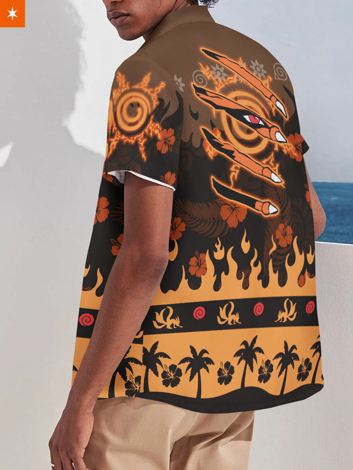 Fandomaniax - Aloha Naruto Kurama Hawaiian Shirt