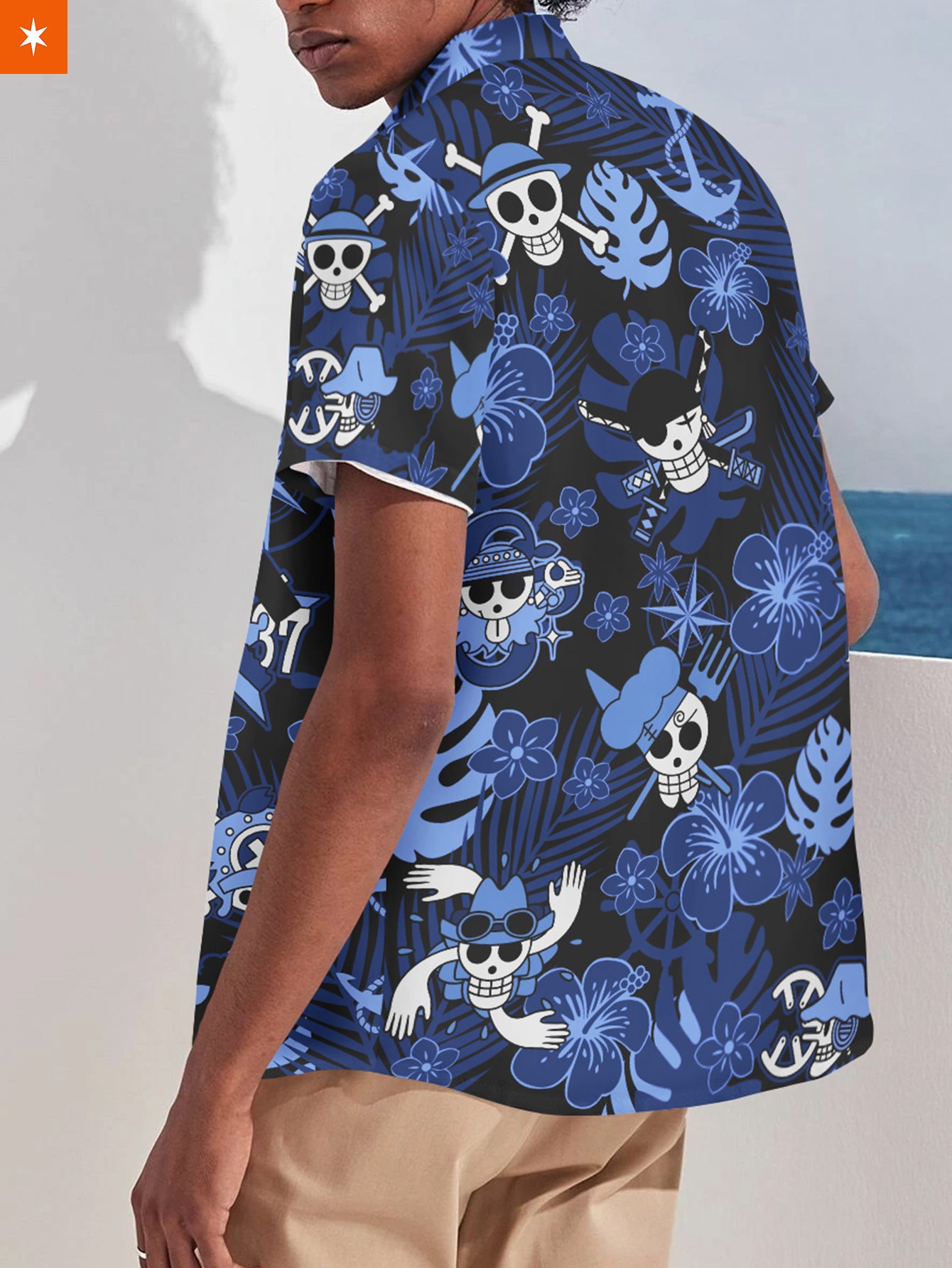 Fandomaniax - [Buy 1 Get 1 SALE] Aloha OP Emblem Hawaiian Shirt