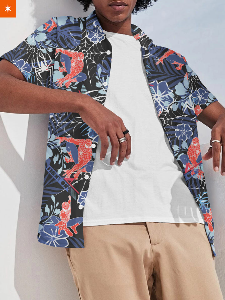 Fandomaniax - Aloha Spiderman Hawaiian Shirt