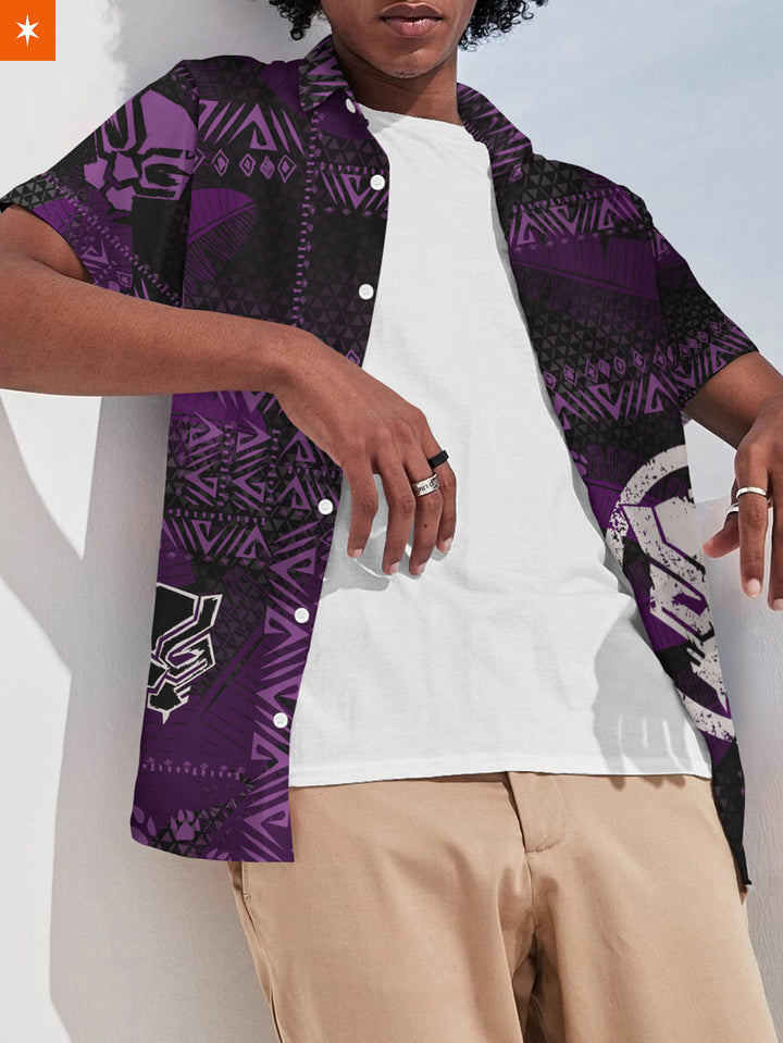 Fandomaniax - Aloha Wakanda Hawaiian Shirt