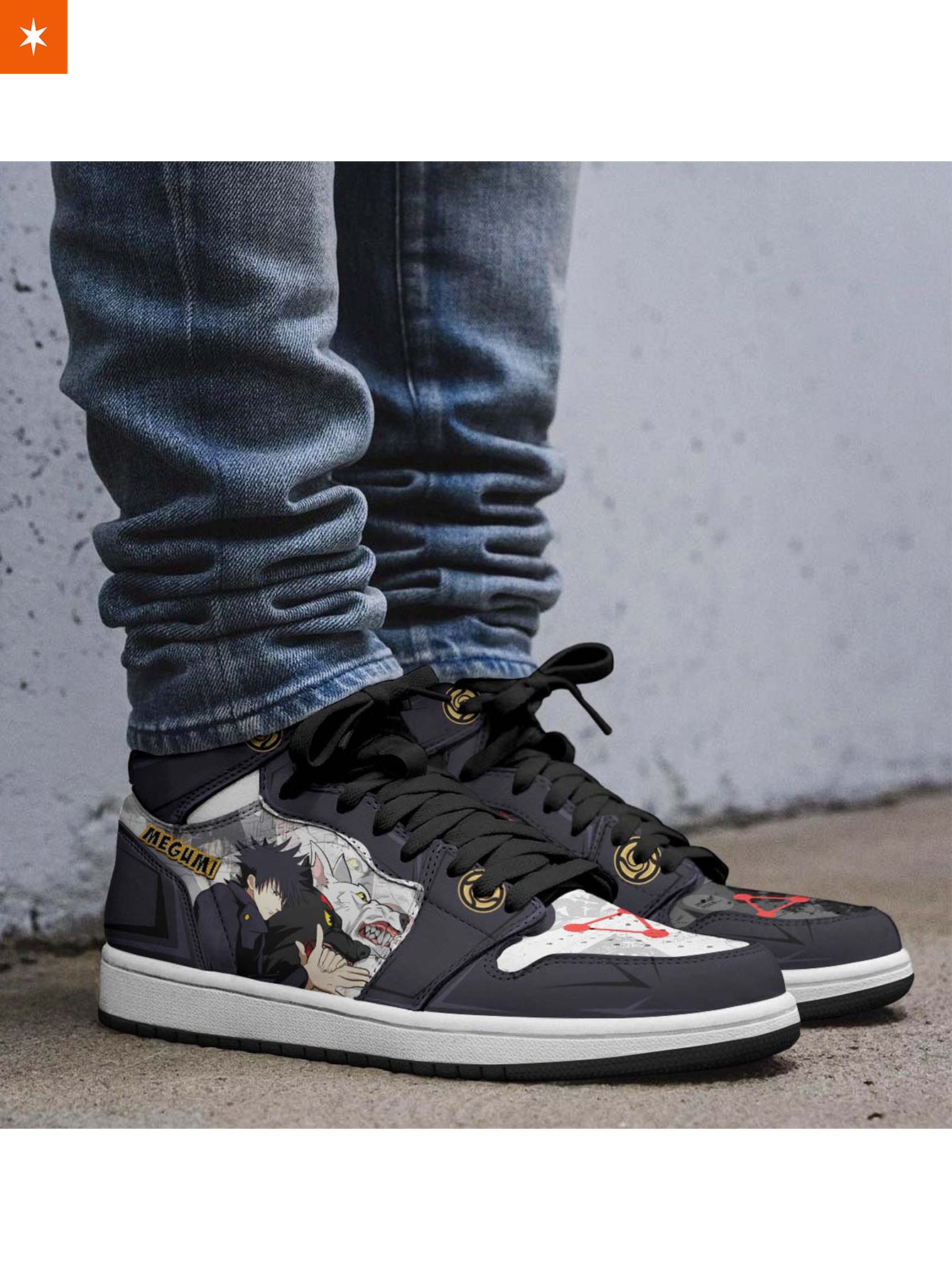 JJK Megumi Devine Dogs JD Sneakers – Fandomaniax