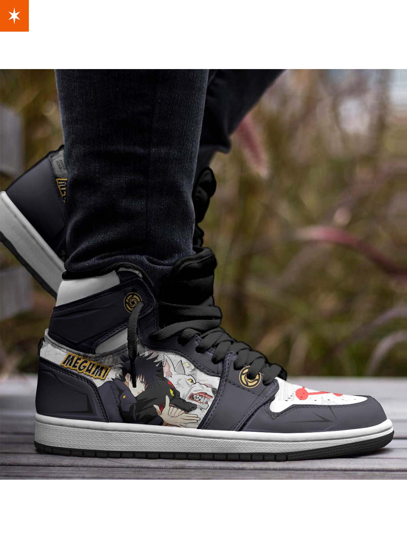 JJK Megumi Devine Dogs JD Sneakers – Fandomaniax