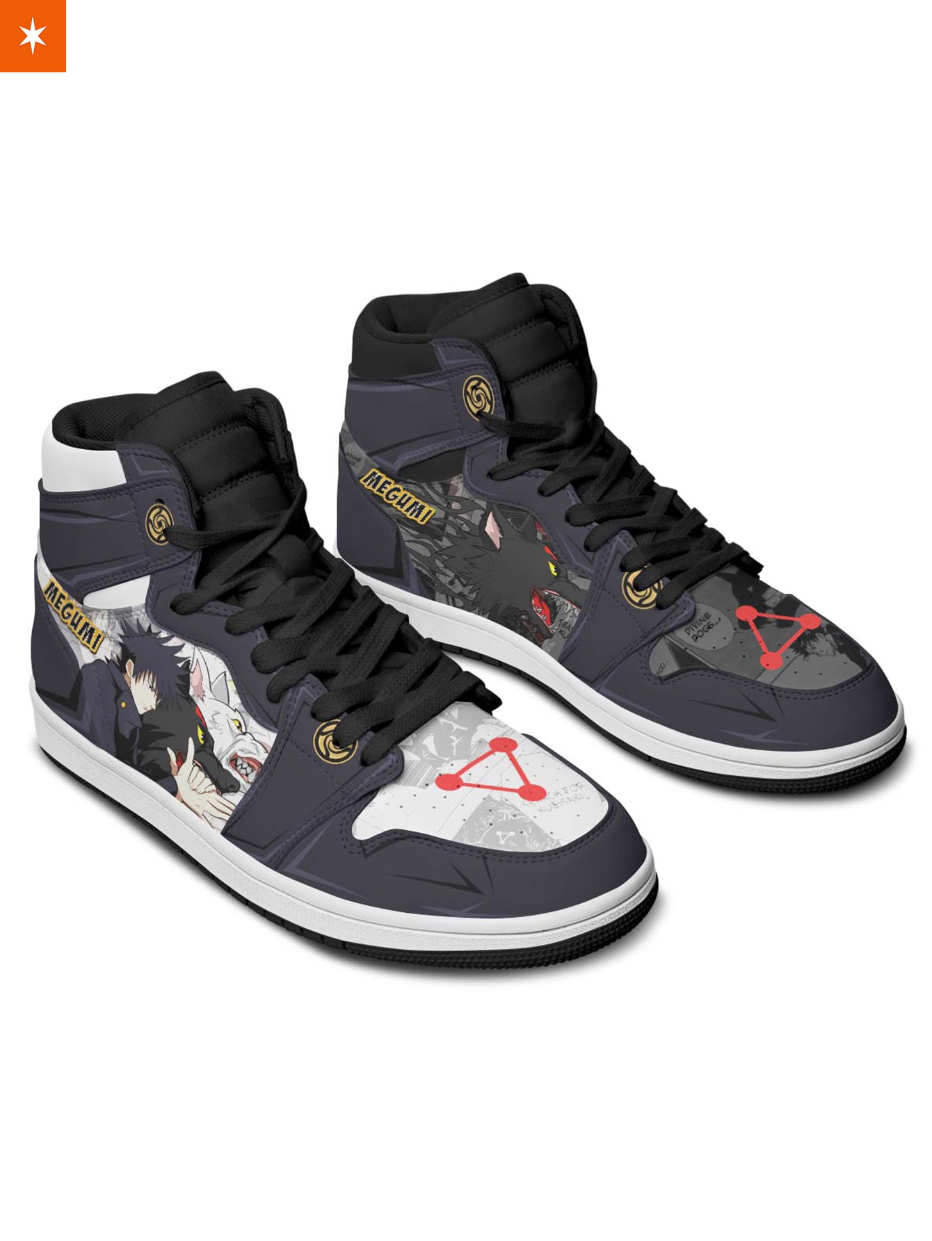 JJK Megumi Devine Dogs JD Sneakers – Fandomaniax