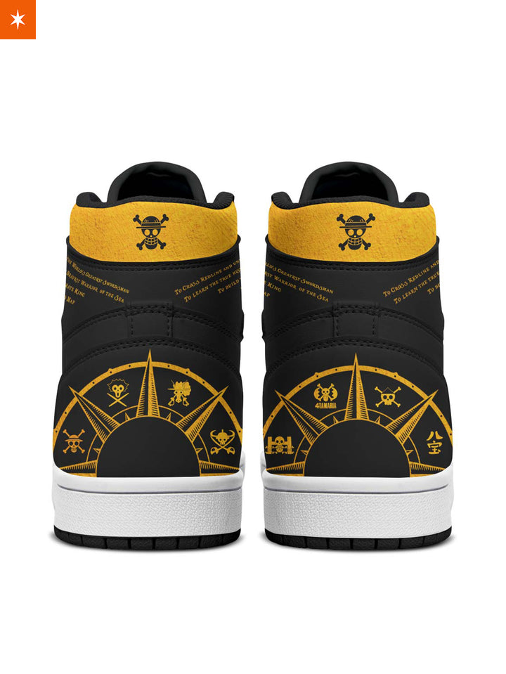 Fandomaniax - Straw Hat Grand Fleet JD Sneakers