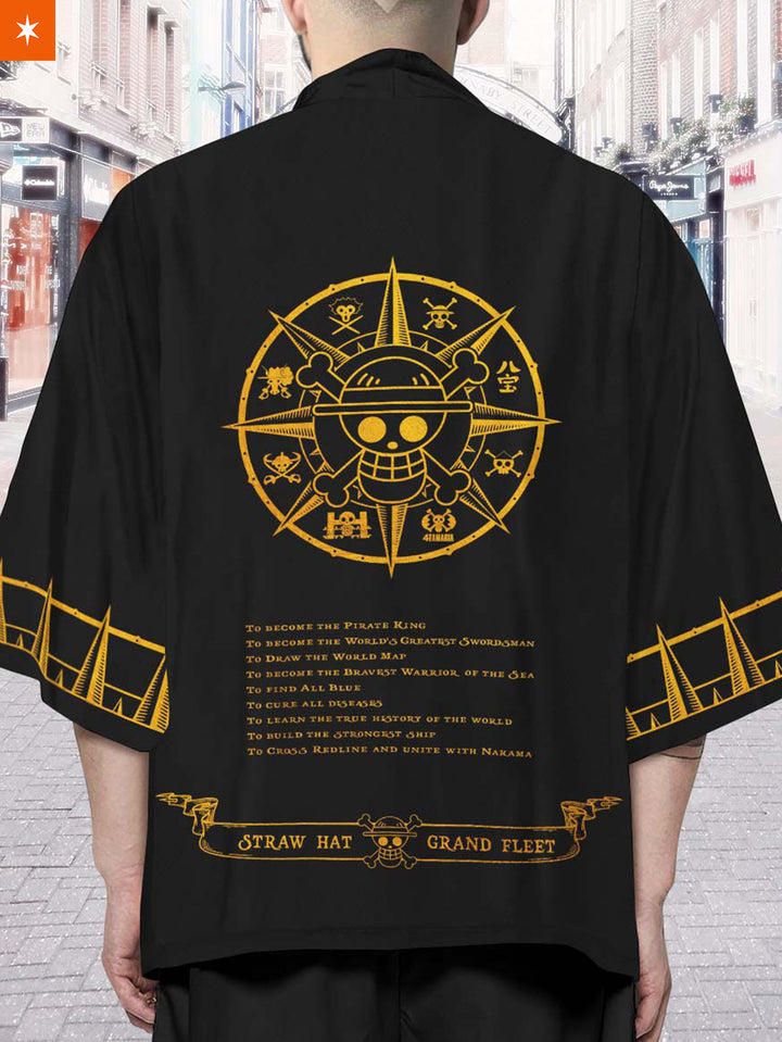 Fandomaniax - Straw Hat Grand Fleet Kimono