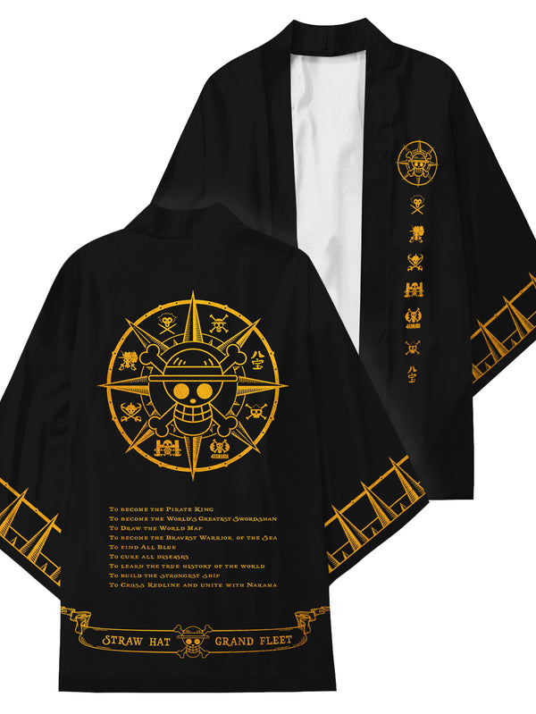 Fandomaniax - Straw Hat Grand Fleet Kimono