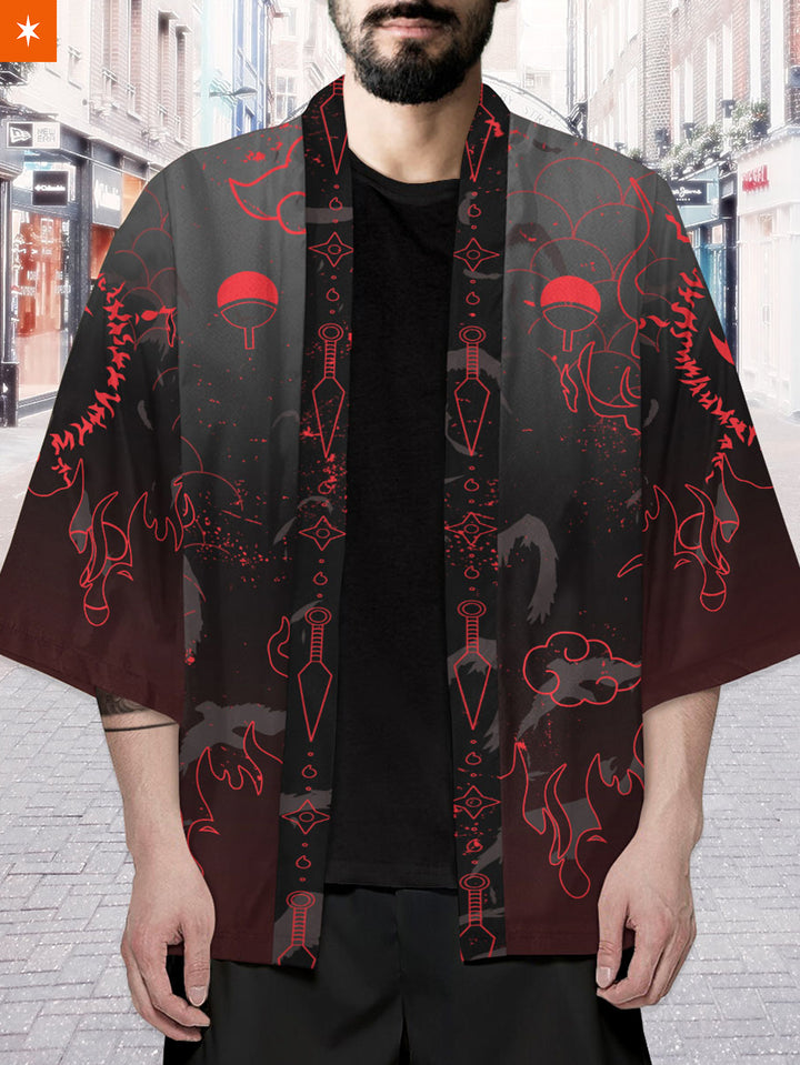 Fandomaniax - [Buy 1 Get 1 SALE] Uchiha Emblem Kimono