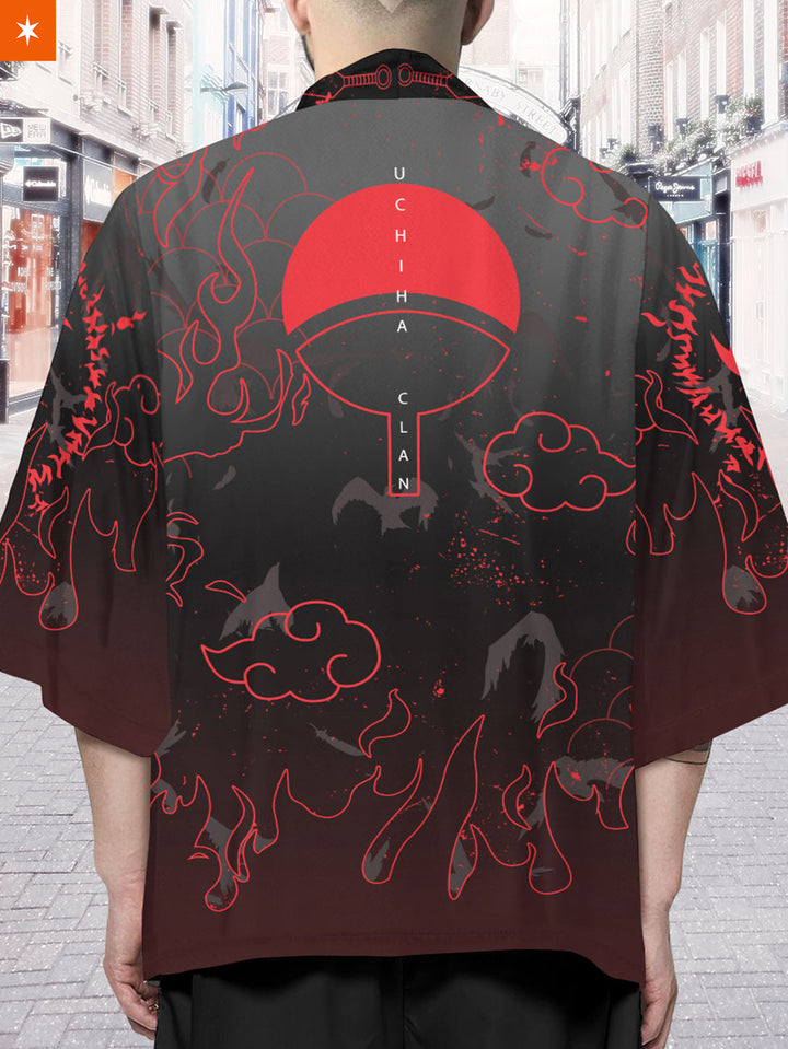 Fandomaniax - [Buy 1 Get 1 SALE] Uchiha Emblem Kimono