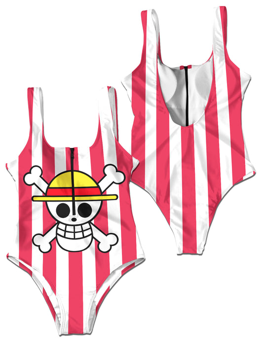 Fandomaniax - Strawhat Pirate One Piece Swimsuit