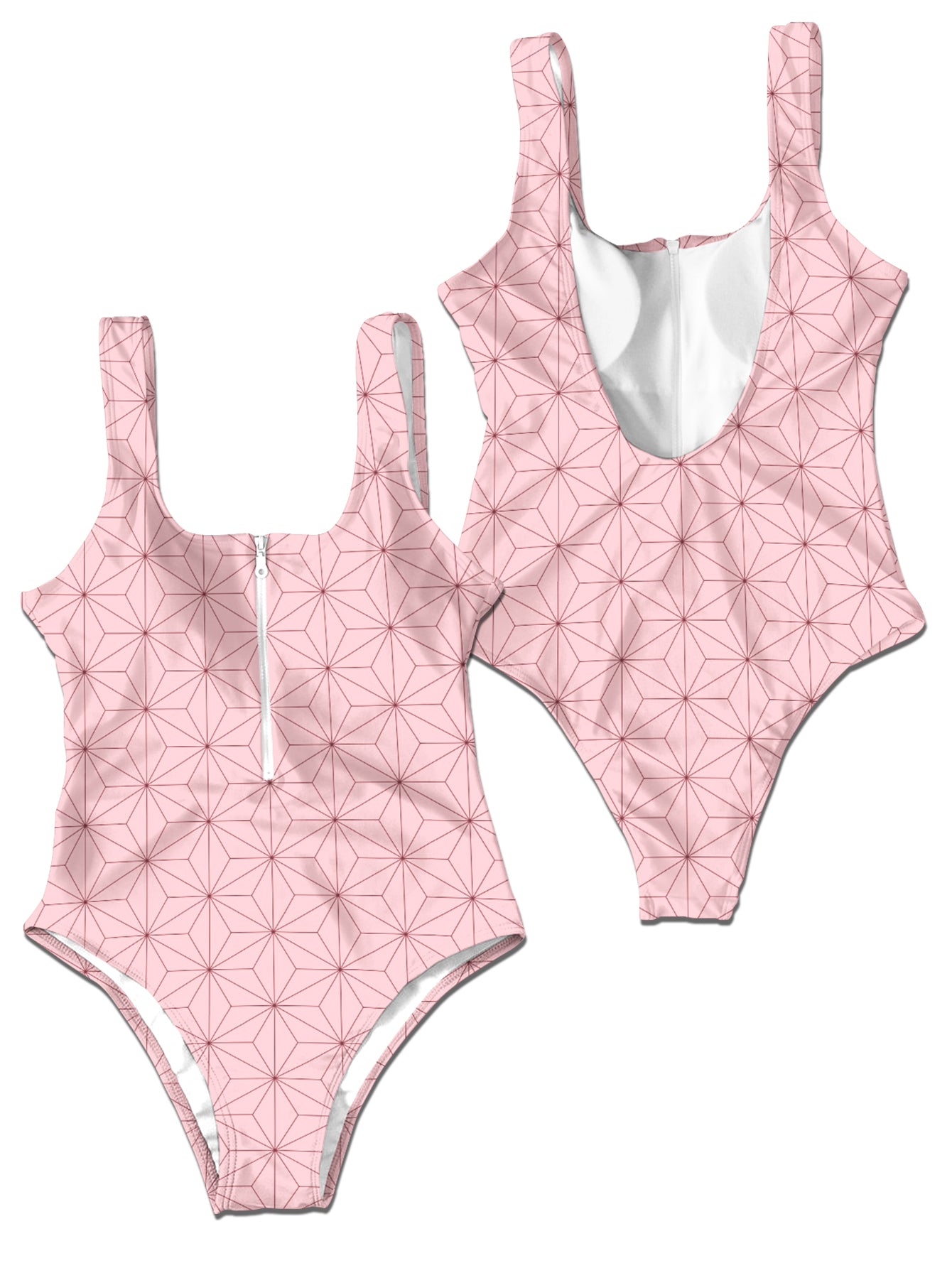 Fandomaniax- Summer Nezuko One Piece Swimsuit