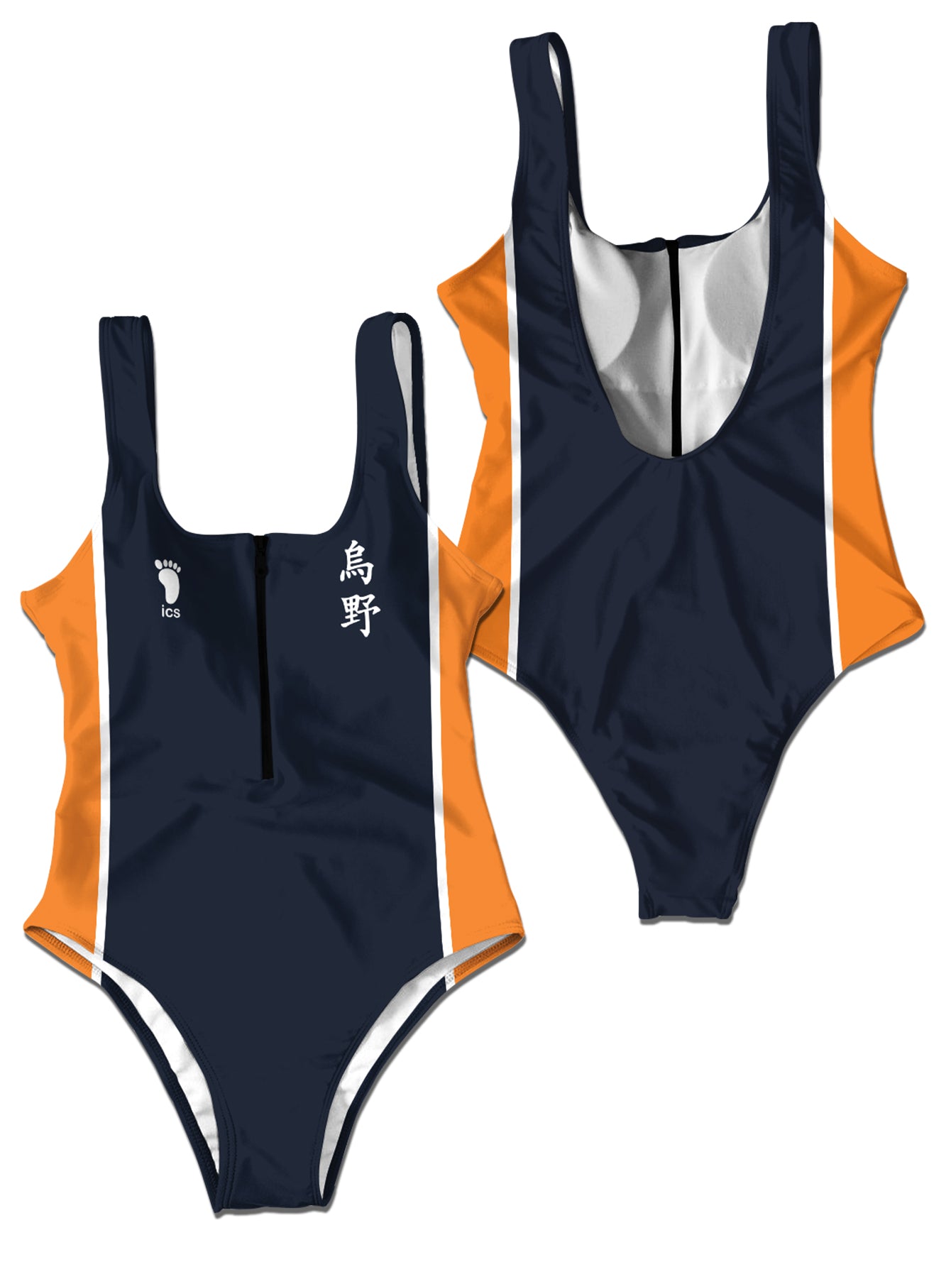 Fandomaniax Team Karasuno One Piece Swimsuit