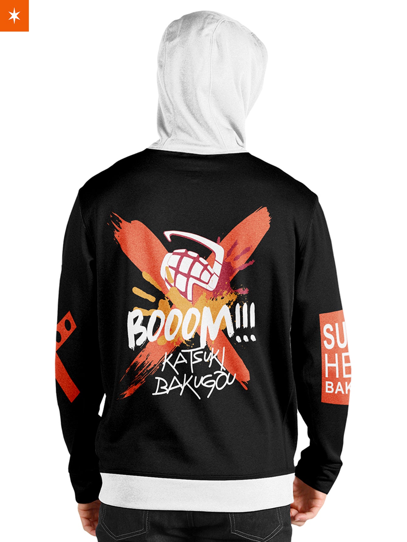 Fandomaniax - Boom Katsuki Unisex Pullover Hoodie