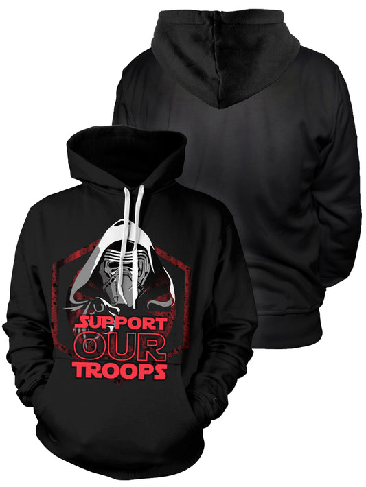 Fandomaniax - Starwars I Support Our Troops Unisex Pullover Hoodie