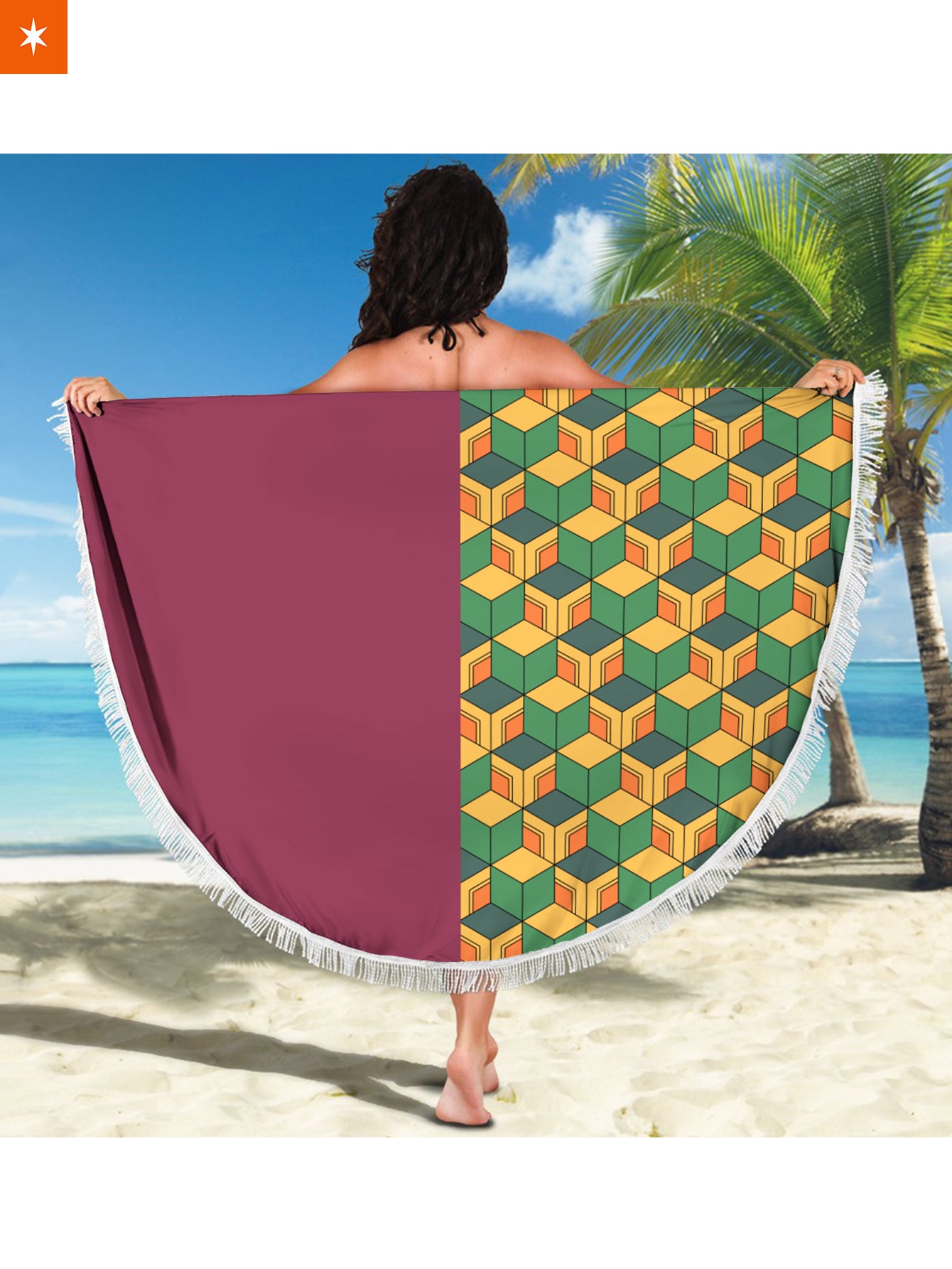 Fandomaniax - Cozy Giyu Round Beach Towel