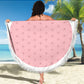 Fandomaniax - Cozy Nezuko Round Beach Towel