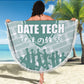 Fandomaniax - Date Tech Season Round Beach Towel