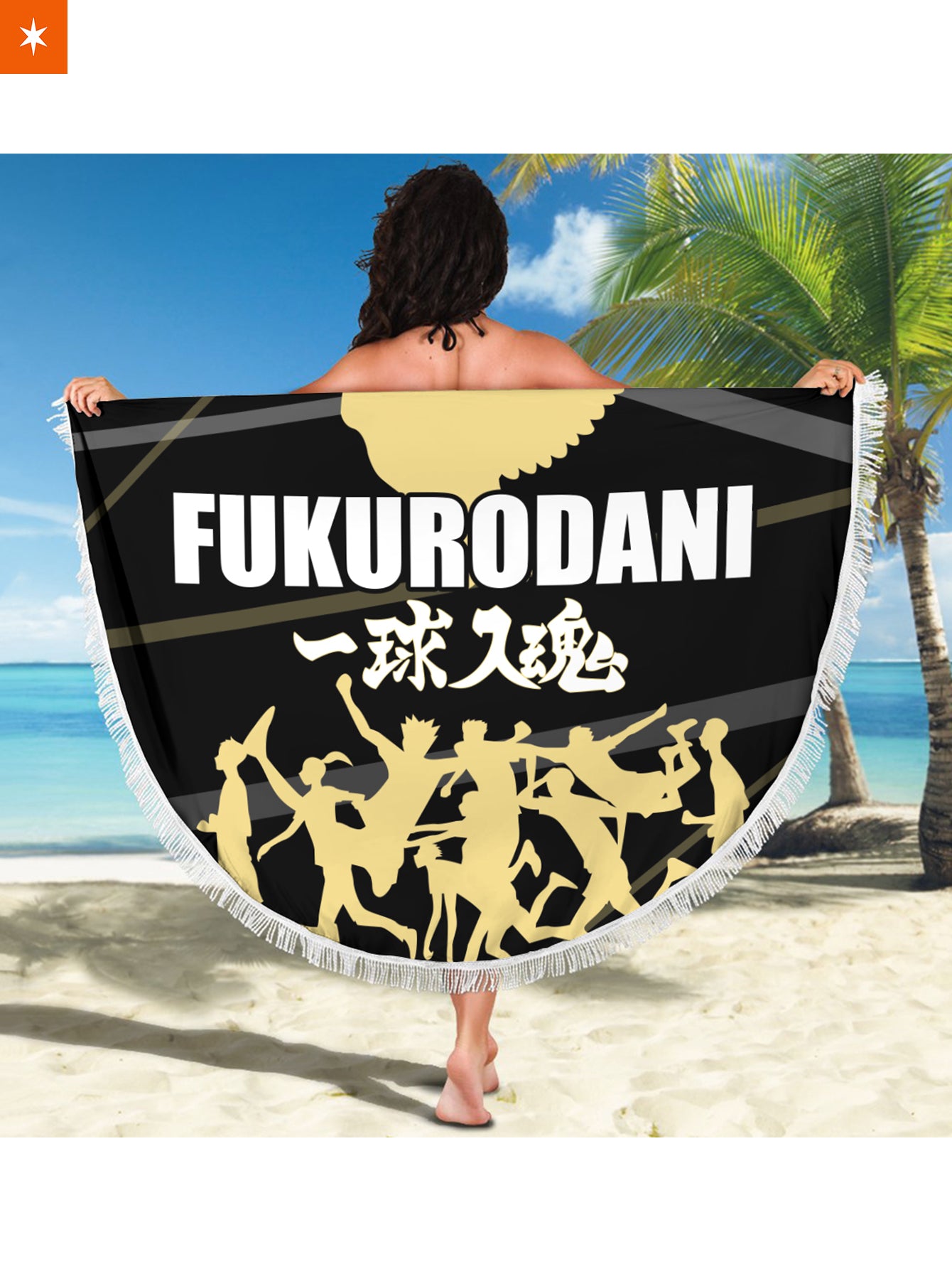 Fandomaniax - Fukurodani Season Round Beach Towel