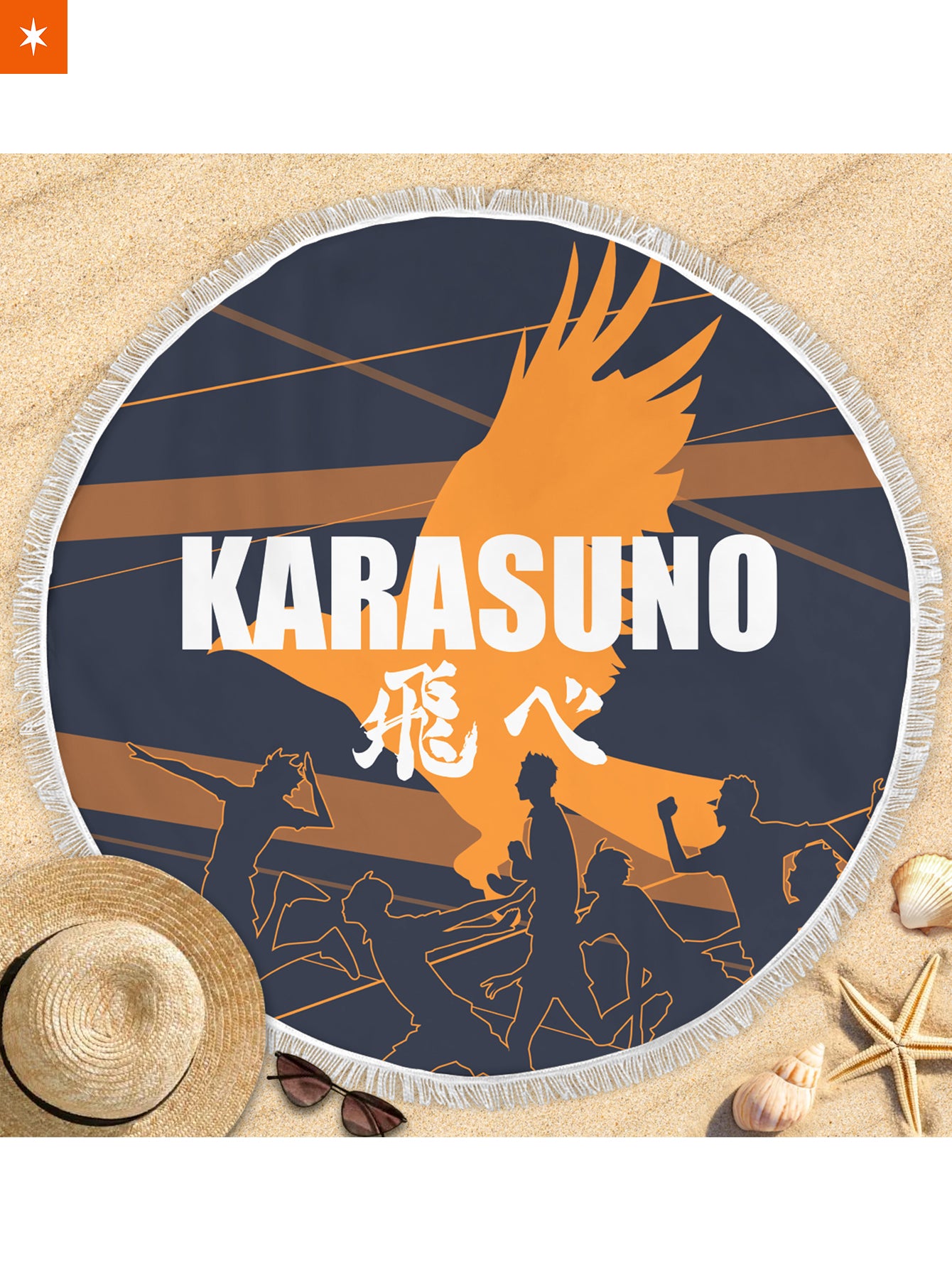 Fandomaniax - Karasuno Season Round Beach Towel