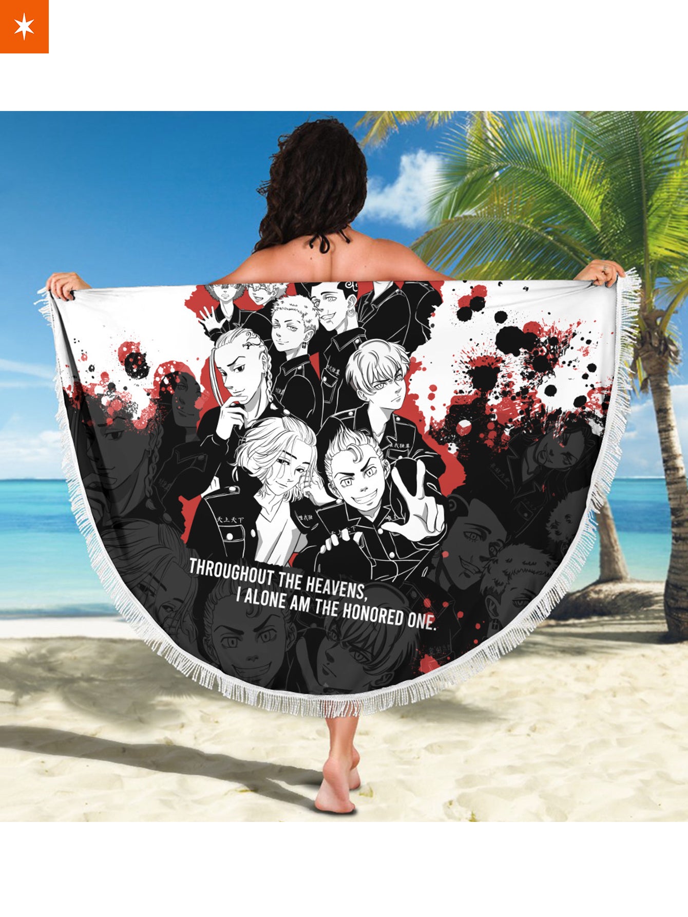 Fandomaniax - Toman Gang Round Beach Towel
