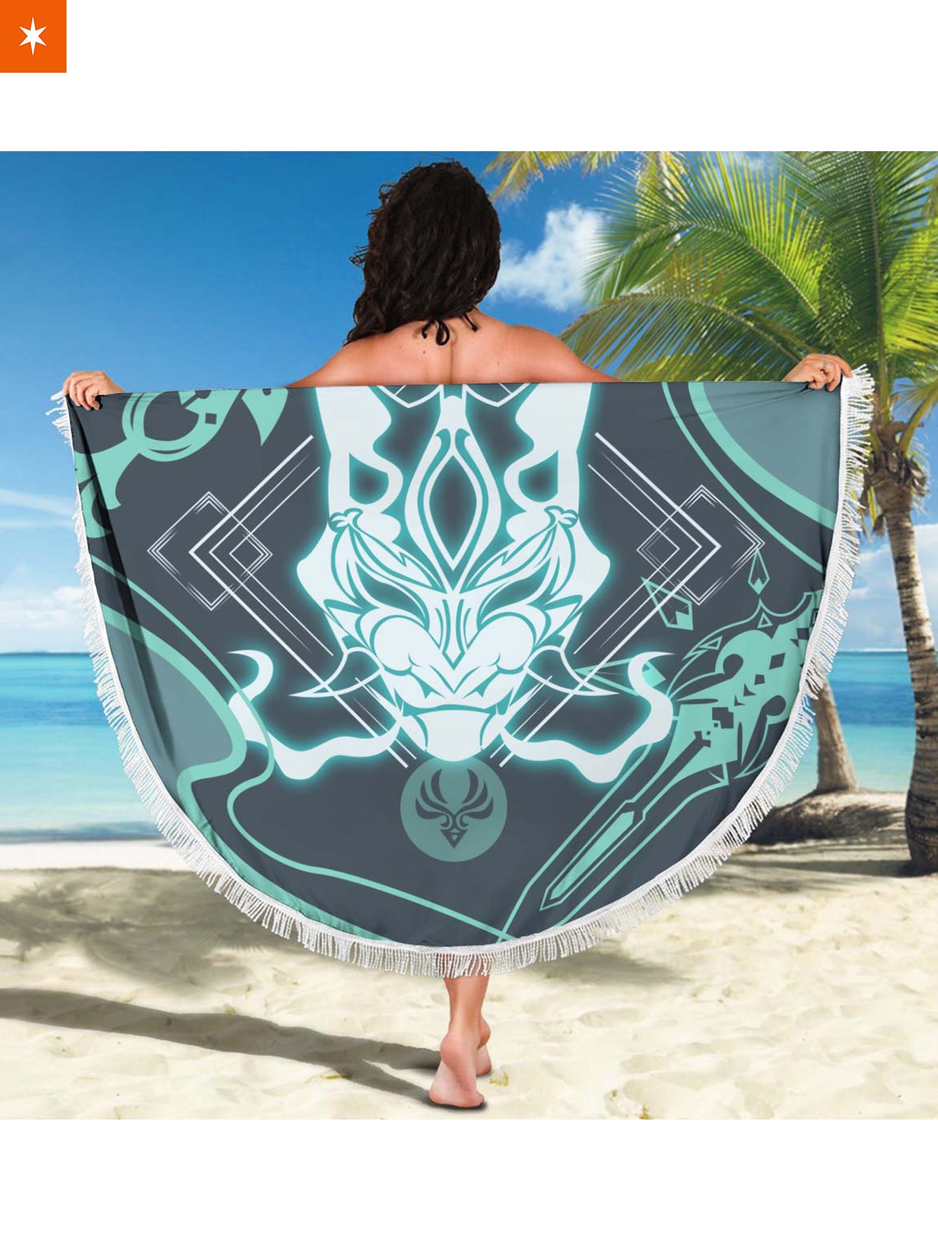 Fandomaniax - Xiao Season Round Beach Towel