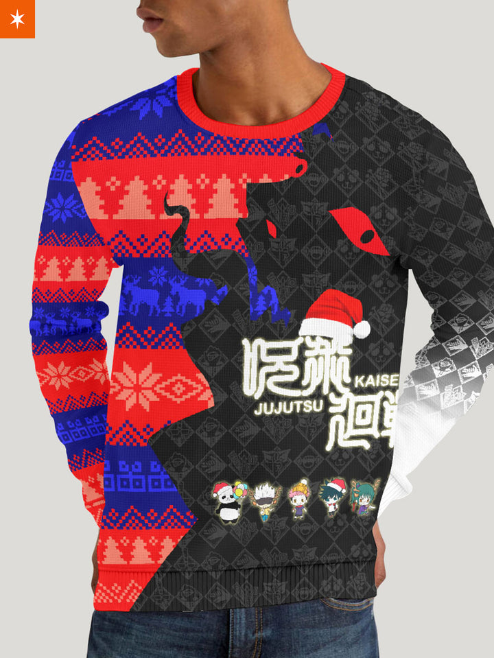 Fandomaniax - Chibi Sorcerer Xmas Unisex Wool Sweater