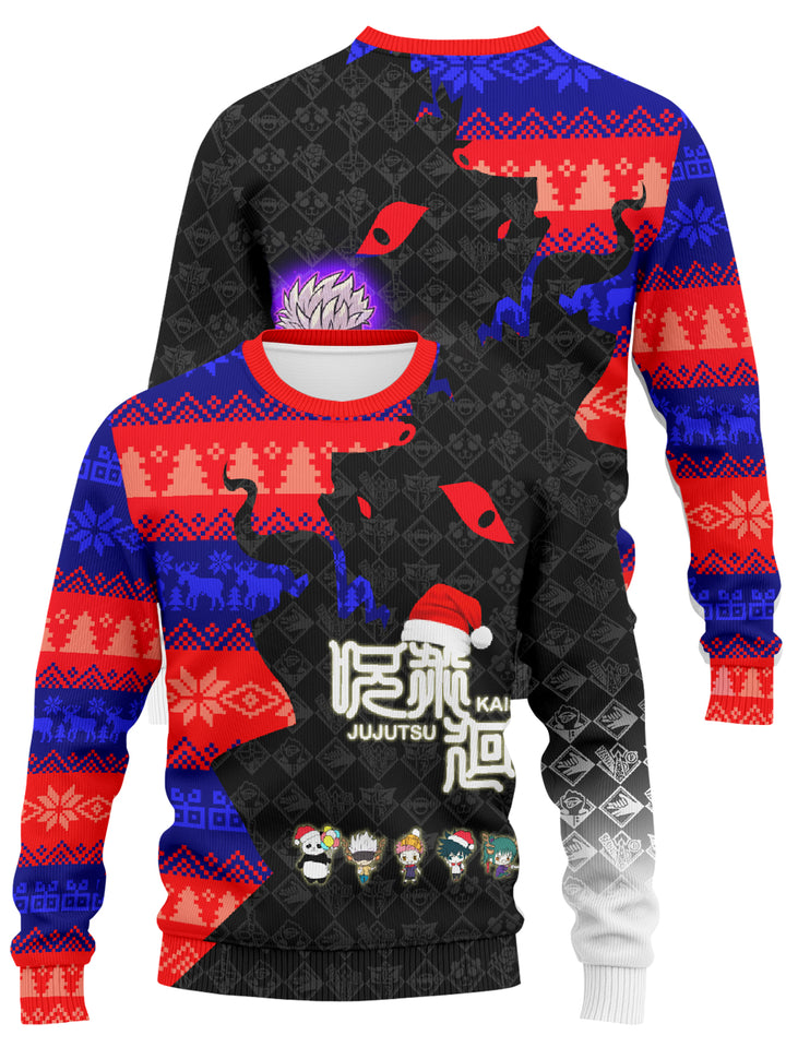 Fandomaniax - Chibi Sorcerer Xmas Unisex Wool Sweater