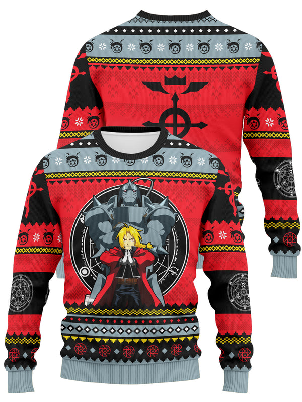 Fandomaniax - Full Metal Xmas Unisex Wool Sweater