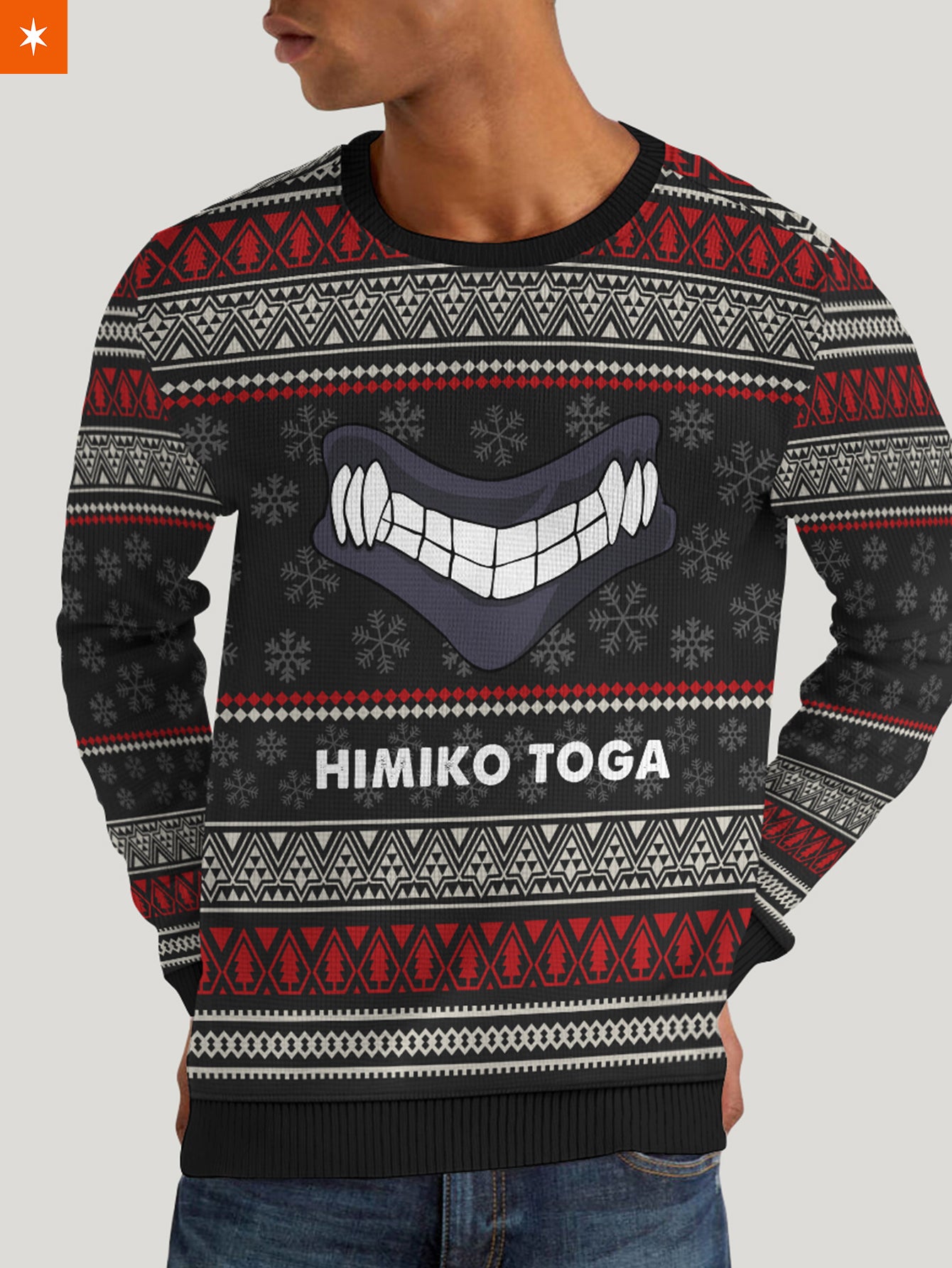 Fandomaniax - Himiko Bite Xmas Unisex Wool Sweater