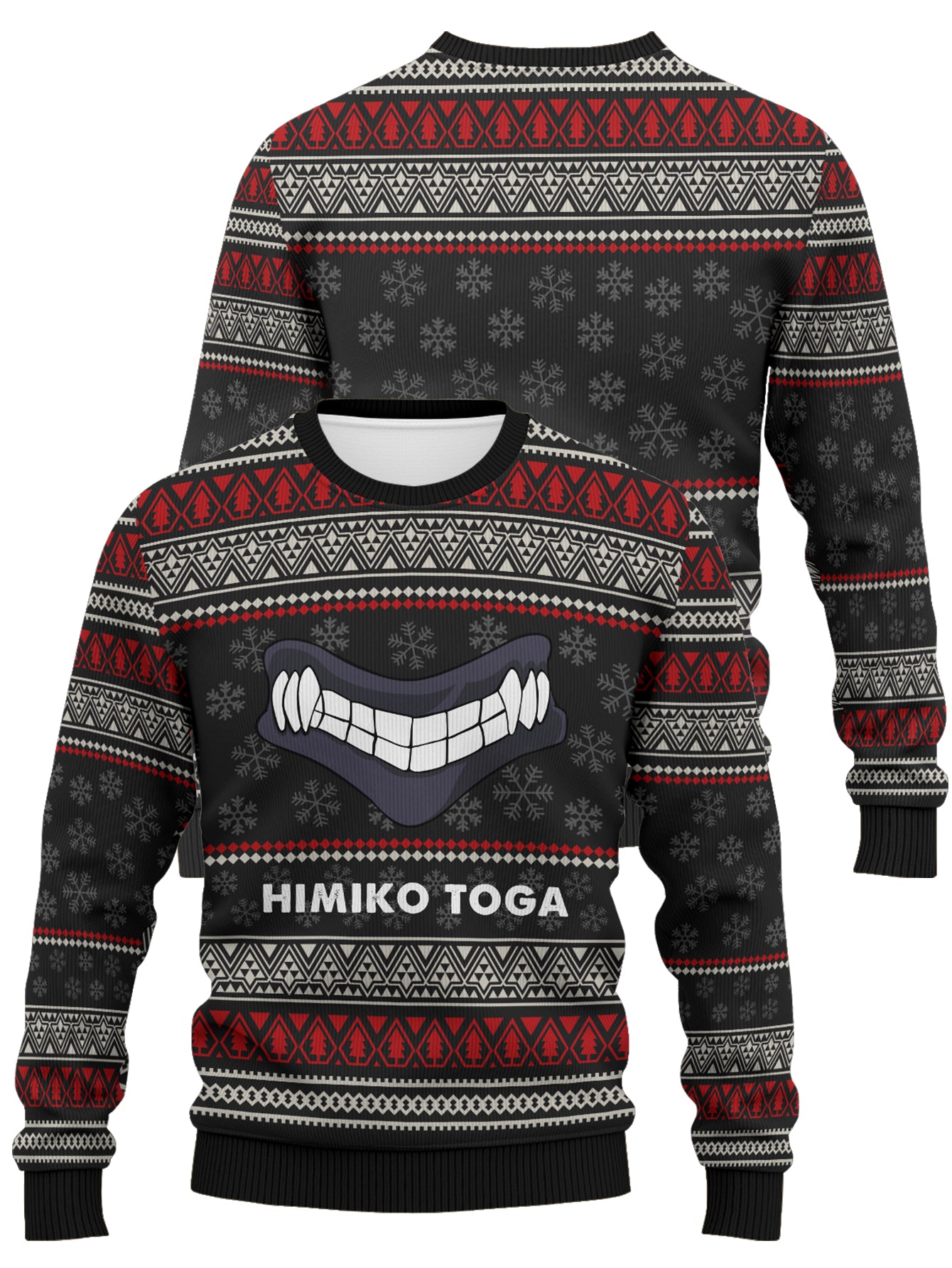 Fandomaniax - Himiko Bite Xmas Unisex Wool Sweater