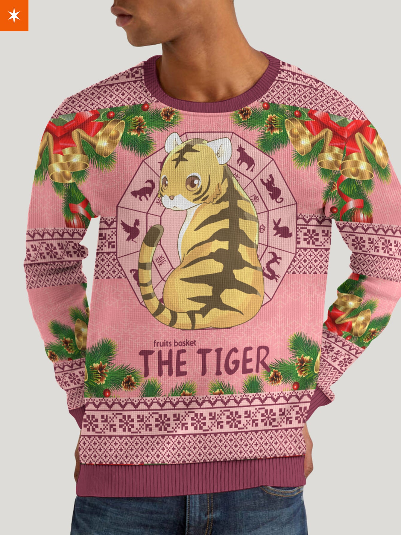 Fandomaniax - Kisa The Tiger Unisex Wool Sweater