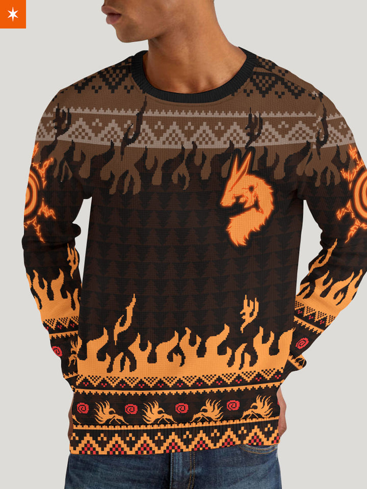 Fandomaniax - Kurama Mark Unisex Wool Sweater