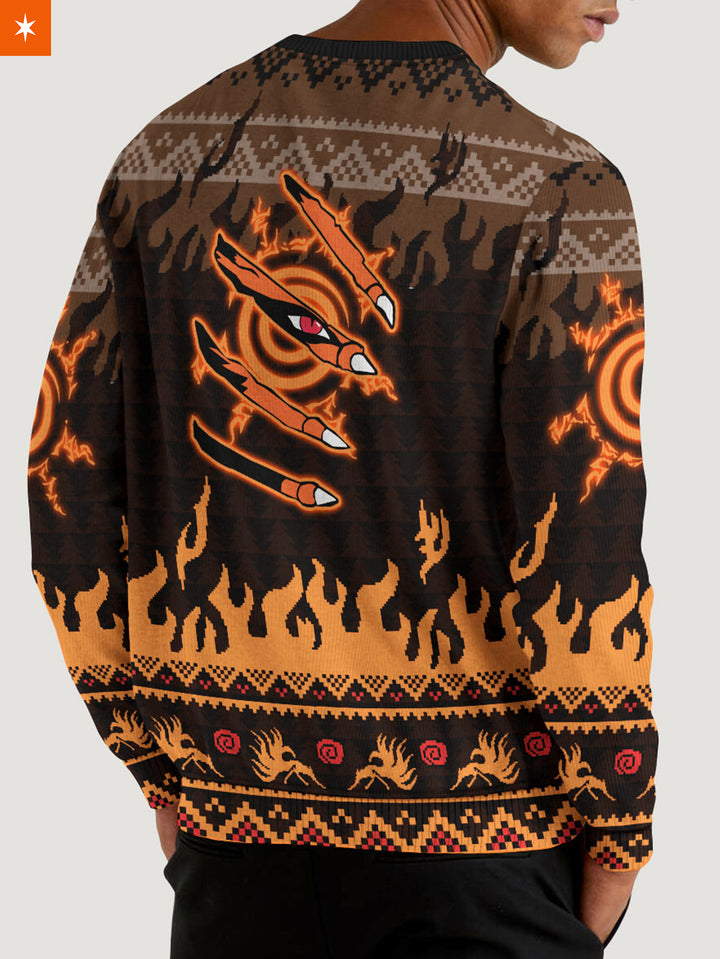 Fandomaniax - Kurama Mark Unisex Wool Sweater