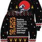 Fandomaniax - Learn Japanese Christmas Unisex Wool Sweater