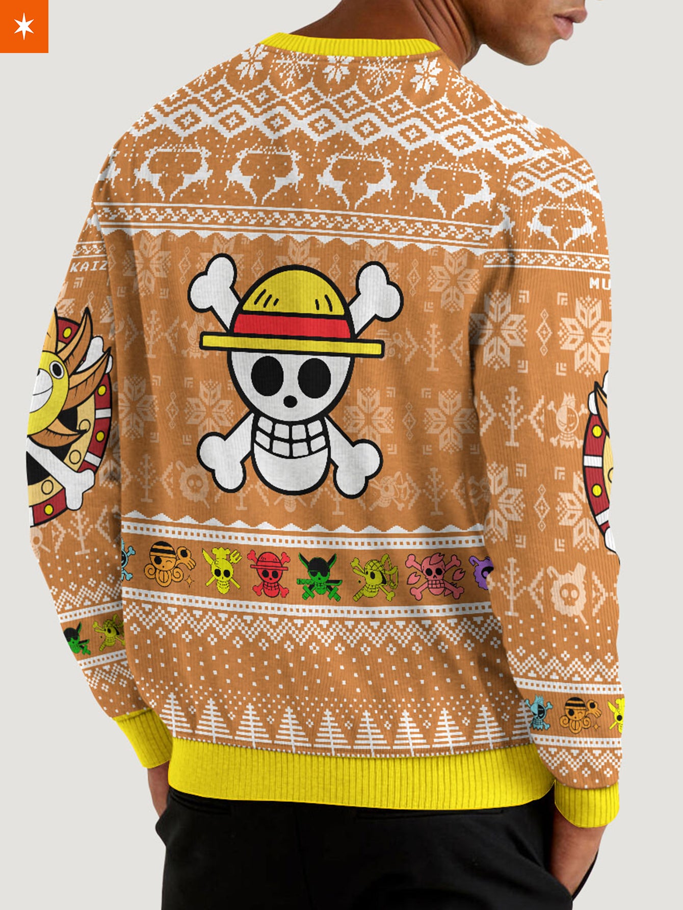 Fandomaniax - [Buy 1 Get 1 SALE] Merry Mugiwara Pirates Unisex Wool Sweater