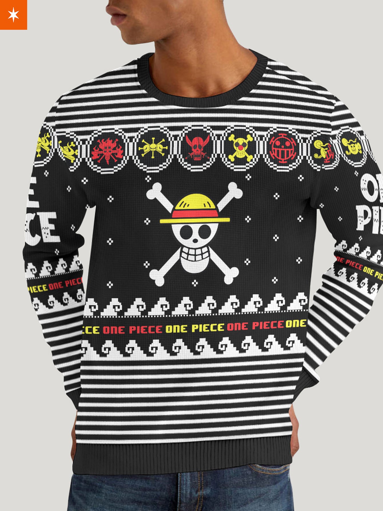 Fandomaniax - Pirate Xmas V2 Unisex Wool Sweater