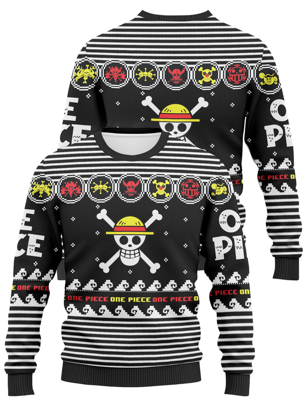 Fandomaniax - Pirate Xmas V2 Unisex Wool Sweater