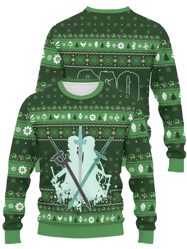 Fandomaniax - SAO Xmas Unisex Wool Sweater