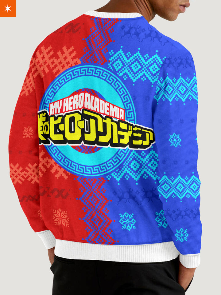 Fandomaniax - Shoto Xmas Unisex Wool Sweater